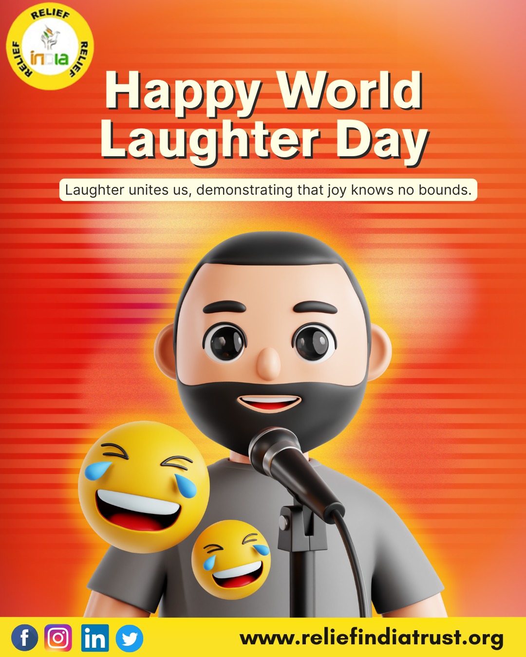 Share a Giggle: Celebrate World Laughter Day and support